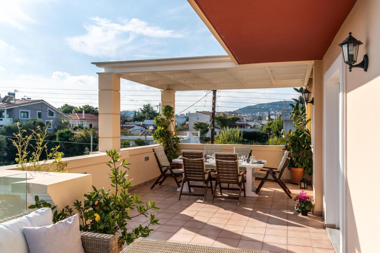 Coastline Maisonette Near Athens Airport And Rafina Port Artémida Eksteriør bilde