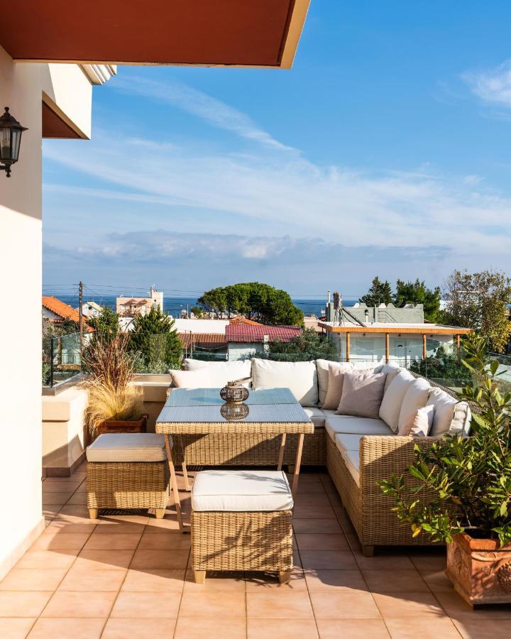 Coastline Maisonette Near Athens Airport And Rafina Port Artémida Eksteriør bilde